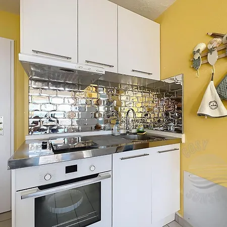 Apartmán T2 Terrasse Vue Panoramique, Piscine, Parking, Wifi, 2 Tv Connectees, Netflix, Clim, Ascenseur, Barbecue Sète