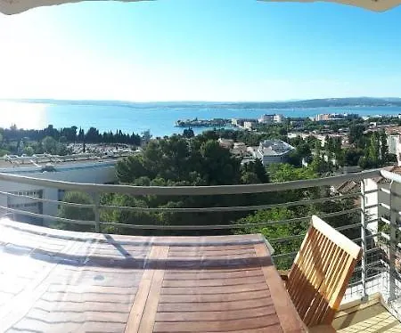 T2 Terrasse Vue Panoramique, Piscine, Parking, Wifi, 2 Tv Connectees, Netflix, Clim, Ascenseur, Barbecue